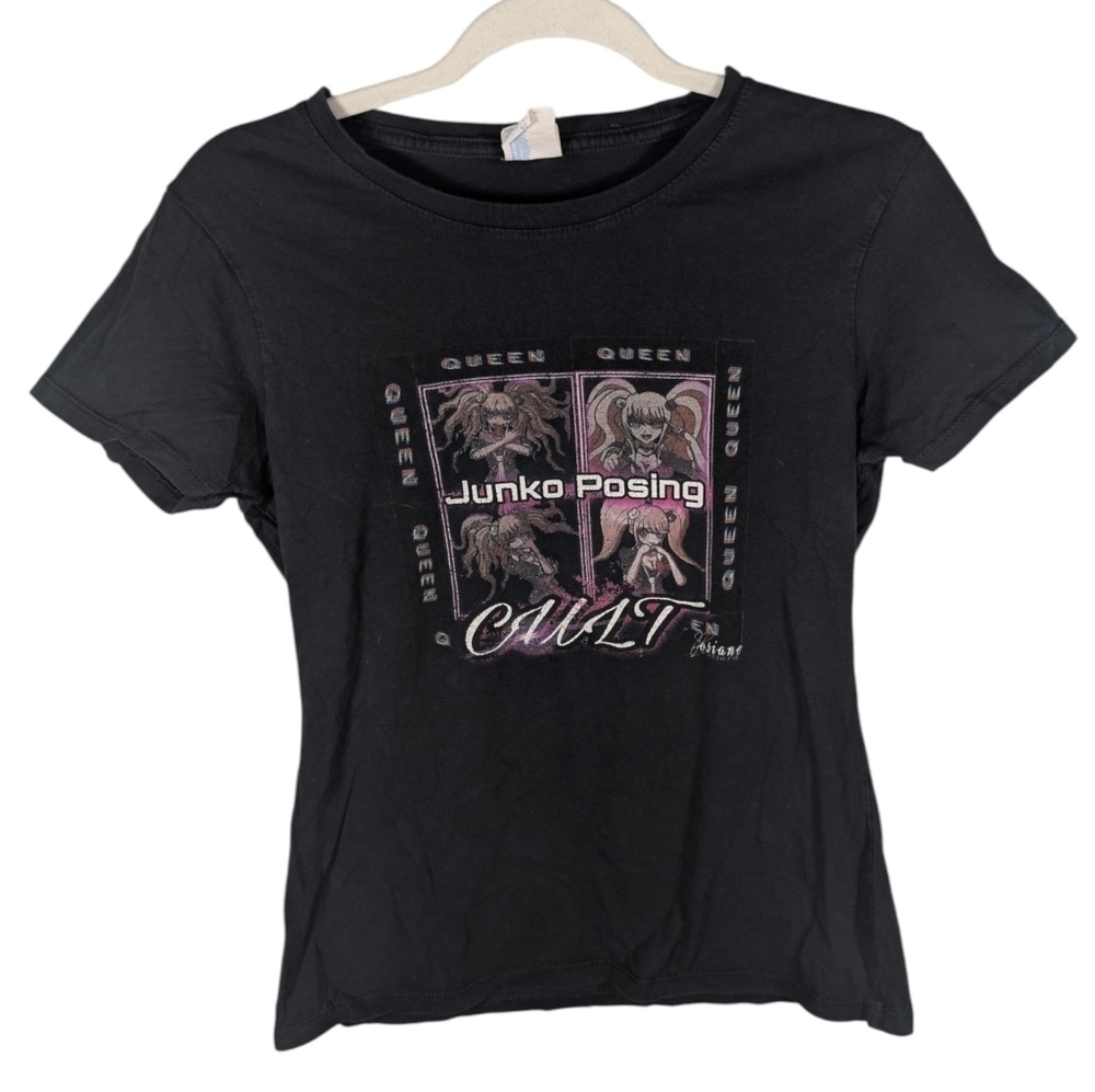 Y2K Josiane Lessare Danganronpa Junko Posing Queen Cult Tshirt Womans Small